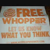 Burger king invites all its customers to share their honest opinion about their services. 1