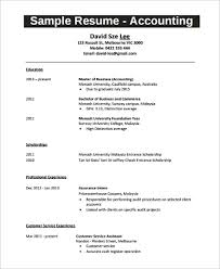 Free 9 Resume Examples For Students Samples In Ms Word Pdf