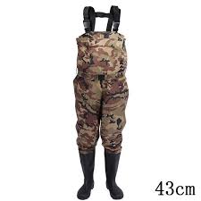 New Camouflage Thicker Waterproof Fishing Boots Pants