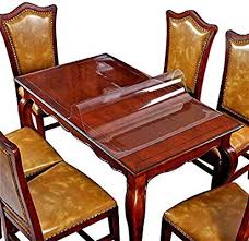 Amazon Com Table Protector Dining Room Tabletop Topper Protection Pad Wooden Furniture Protective Cover Desk Top W In 2020 Plastic Tables Buy Dining Table Table Cloth