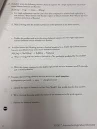 Answers together with organic reactions pogil answer key, simply right click the image and choose save as. Solved Types Of Chemical Reactions Do Atoms Rearrange I Chegg Com