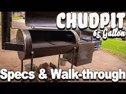Chudpit 65 Walk Through Chuds Bbq Youtube Bbq Offset Smoker 65th