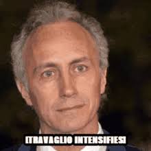 Senza dubbio la caduta ha provocato il travaglio. Marco Travaglio Gif Marcotravaglio Discover Share Gifs