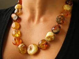 Amber Necklace Ball Genuine Baltic Amber Orange Yellow Etsy Amber Bead Necklace Amber Necklace Baltic Amber Necklace