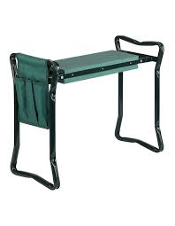 Gardeon Garden Kneeler And Seat Tool Pouches Outdoor Bench Knee Pad Foldable Myer