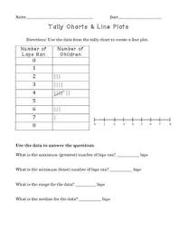 Tally Chart Tally Chart Everyday Math Math