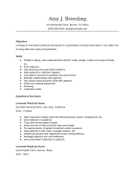 Licensed Practical Nurse Lpn Resume Template Edit Fill Sign Online Handypdf