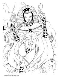 X Men Storm Coloring Page Cartoon Coloring Pages Coloring Pages Coloring Books