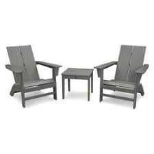 Moore Polywood Adirondack Chair Gray Project 62 Contemporary Adirondack Chairs Polywood Adirondack Chairs Adirondack Chair