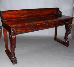 Early 19th Century Irish Mahogany Serving Table Antique Tables Antiques Antique Table Serving Table Table