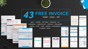 When you fill in an invoice template, it is not a very difficult thing to do. Invoice Template 43 Free Documents In Word Excel Pdf Free Premium Templates