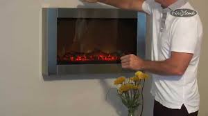 Just imagine a warm and cozy ambiance that invites family and friends to get together at your home. Stainless Steel Wall Mounted Electric Fireplace Instructional Video Item 60758 Youtube