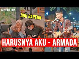 Harusnya Aku Armada Lirik Cover By Tri Suaka Pendopo Lawas Youtube Armada Cover Tri