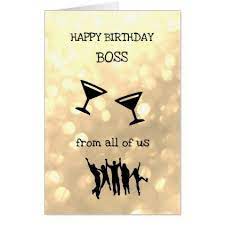 What to say on a birthday card coworker? Valentine Card Design Happy Birthday Boss Card Printable