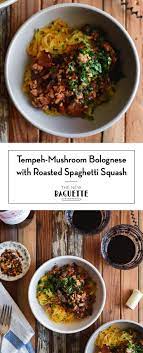 Tempeh Bolognese With Mushrooms And Red Wine The New Baguette Recipe Tempeh Healthy Plant Based Recipes Vegan Bolognese
