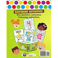 The dot to dot coloring games are a specific type of challenge, and you can see that this is a very interesting drawing game, in which using the mouse, you will be the ones that will start to colour the entire picture. Buy Dot Markers Activity Book Shapes And Numbers Do A Dot Coloring Book Dot Markers Activities Art Paint Daubers For Toddler Preschool Kindergarten Girls Boys Kids Ages 2 4 3 5 84 Pages Paperback