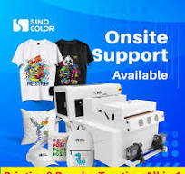 Best Multi-Functional 40cm 60cm 80cm 1/2/4 I1600 I3200 Heads Fluorescent  Color Dtf DTG Printer T Shirt Printing Machine with Integrated Powder Shaker