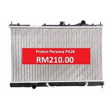 Bila kita nak tukar bateri baru, kita nak tahu apa jenis yang paling sesuai dengan kereta kita. Proton Persona Manual Radiator Pa26 2 Layers