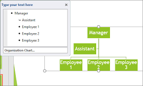 Create An Organization Chart Using Smartart Graphics Top