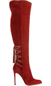 Gianvito Rossi Kneehigh Tassel Boot At Barneys Com Boots Shoe Boots Shoes