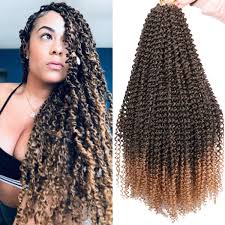 Shop crochet box braids in many sizes and lengths, from small box braids to jumbo box braids, and choose from countless colors, such as a natural black or brown, and even several shades of ombre box braids. 18 Inch 7 Packs Passion Twist Hair T1b 27 Crochet Braids Hair Water Wave Vip Beauti