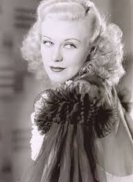 Portrait of young actress and dancer Ginger Rogers in 1930.