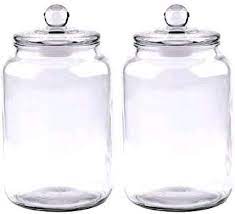 Browse our massive selection of glass jars w/ unbeatable prices & unparalleled service. Amazon Com Glass Jars 64oz Candy Jar With Lid For Household Food Grade Clear Jars 2 Pack Home Improvement