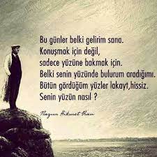 Maybe you would like to learn more about one of these? Nazim Hikmet Can Alici Sozleri Siir Guzel Soz Edebiyat