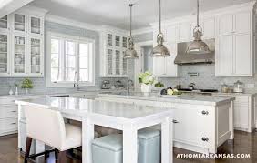 with glass cabinets doors brings light