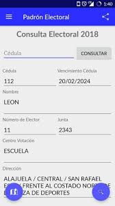 Importante información en awajún y quechua. Padron Electoral For Android Apk Download