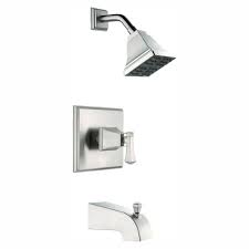 Check spelling or type a new query. Glacier Bay Exhibit Single Handle 1 Spray Tub And Shower Faucet In Brushed Nickel Valve Included Hd873x 6004 The Home Depot Shower Faucet Shower Tub Tub And Shower Faucets
