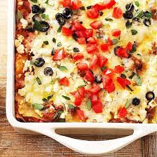 Greek Style Lasagna Summer Casserole Recipes Recipes Spring Recipes Dinner