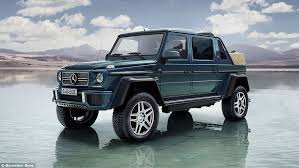 A fresh perspective on the luxury car. Mercedes Maybach G650 Landulet Reveal Mercedes Maybach