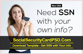 Social security card template front and back. Editable Social Security Card Template Software 2021