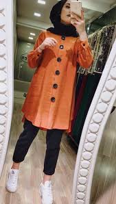 Notitle Tesetta R Tunik Modelleri 2020 Tesetta R Hijab In 2020 Hijabi Outfits Casual Modern Hijab Fashion Muslim Fashion Outfits