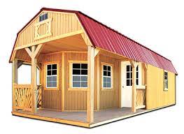 Deluxe Playhouse Package Old Hickory Buildings Old Hickory Buildings Lofted Barn Cabin Portable Buildings