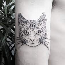 Dragons are also a popular tattoo choice. Three Eyed Cat Tattoo Tattoogrid Net