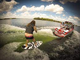 Scott Byerly Cruises On The 2018 Byerly Buzz Behind The 2018 Super Air Nautique Gs24 Wakeboard Boats Wakeboarding Wakesurfing