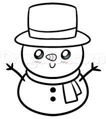More images for snowman drawing easy » Easy Drawing Of Snowman Novocom Top