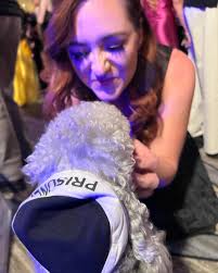 Purple “Hazel” Bedlington