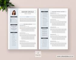 Check out the free resume templates word that look like photoshop designs. Cv Template Professional Curriculum Vitae Minimalist Cv Template Design Ms Word Cover Letter 1 2 And 3 Page Simple Resume Template Instant Download Madison Cv Template Cvtemplates Co Nz