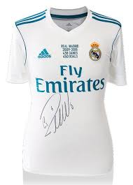 Trikot adidas real madrid cf home 2017/18beschreibung. Cristiano Ronaldo Real Madrid Signiertes Trikot 2017 18 Los Blancos Karriere Stats Sportmemories24