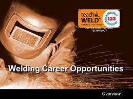 Welding Career Opportunities Experiential Learning Technology Welding Career Opportunities Overview Ppt Download