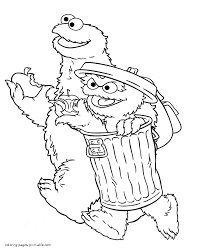 Coloring pages for toddlers printables. 26 Best Ideas For Coloring Oscar The Grouch Coloring Page