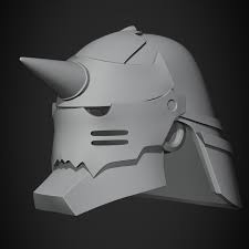 STL file Fullmetal Alchemist Alphonse Elric Helmet for Cosplay 🪖 ・3D  printable model to download・Cults