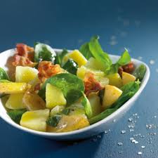 Ensalada con aceite de oliva