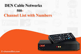 Channel 5 websites use cookies. Den Cable Networks Channel List With Number New E Channellist