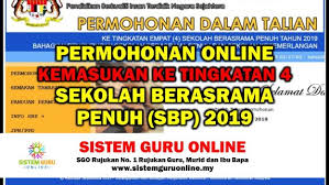 Maybe you would like to learn more about one of these? Permohonan Online Kemasukan Ke Tingkatan 4 Sekolah Berasrama Penuh Sbp 2019
