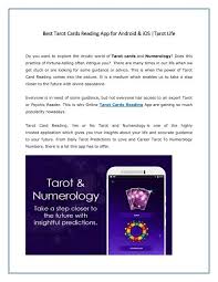 Yes or no tarot cards. Best Tarot Cards Reading App For Android Ios