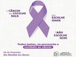 O dia mundial do câncer é celebrado anualmente em 4 de fevereiro. Dia Mundial Do Cancer
